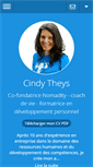 Mobile Screenshot of cindy-theys.com